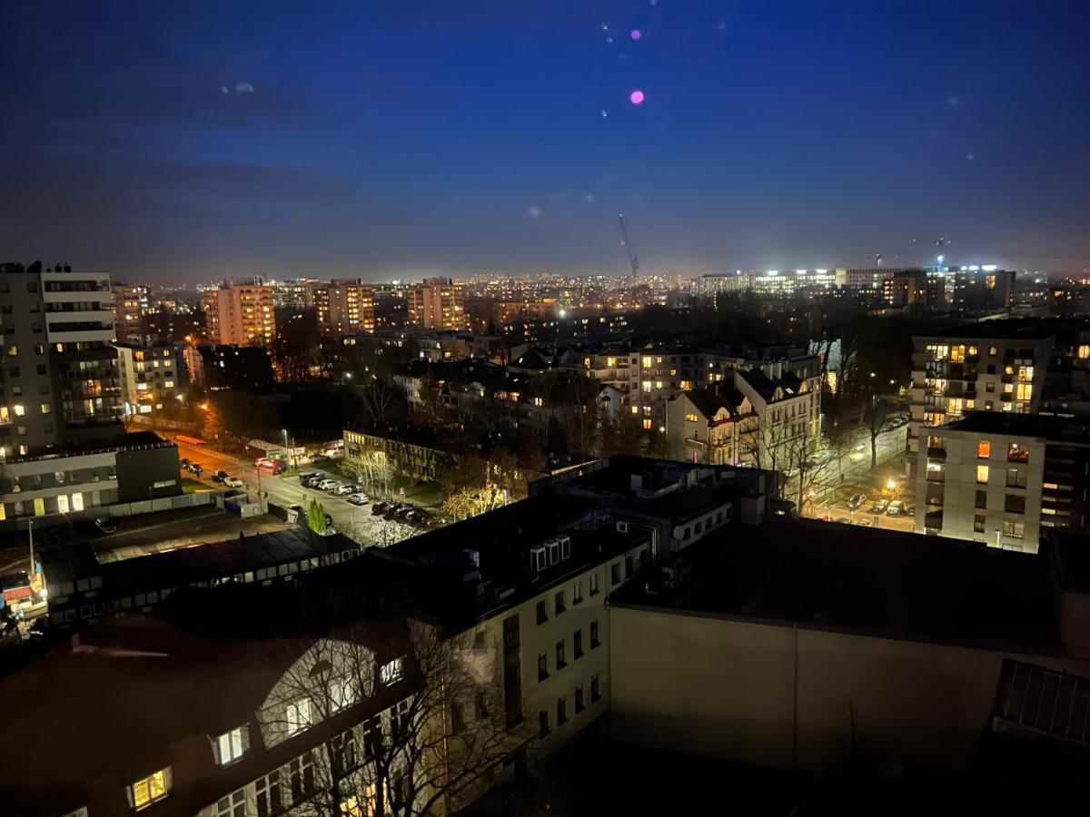 Apartamento Vistula Terraces 10Th Floor Cracovia Exterior foto